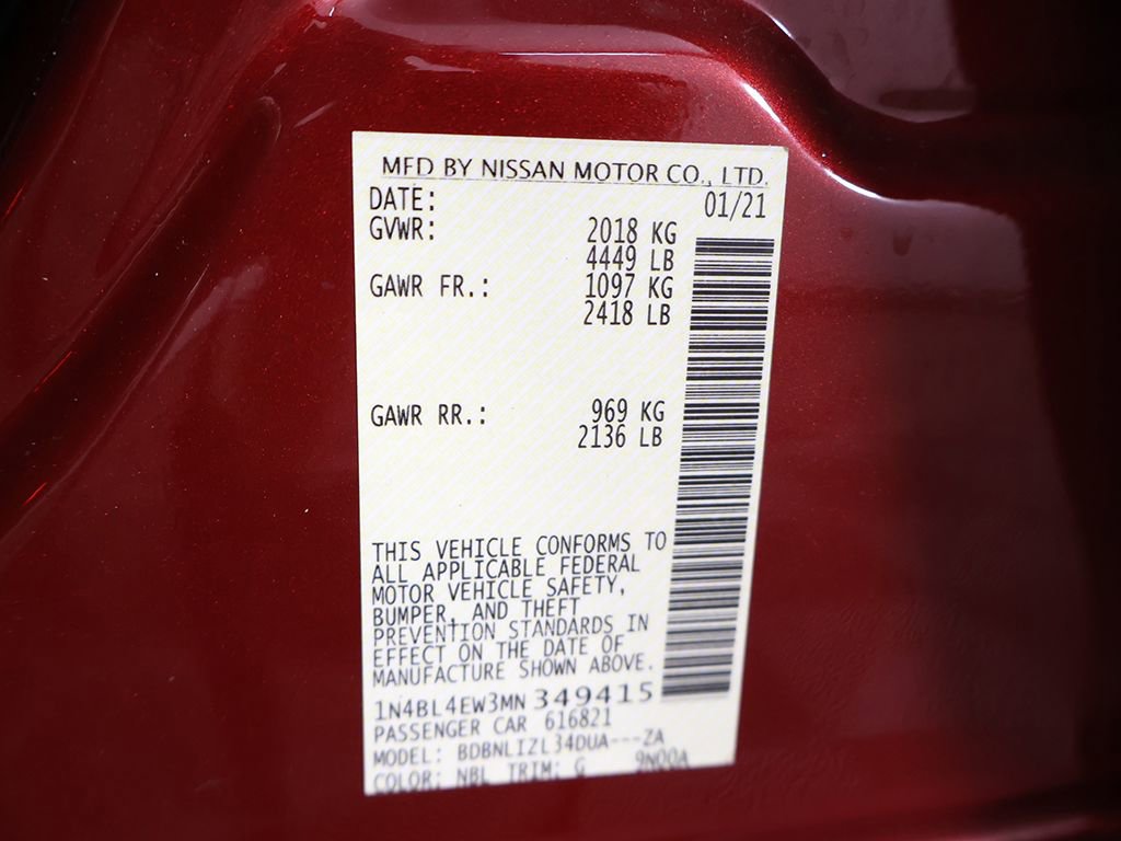Used 2021 Nissan Altima 2.5 SL AWD/4WD image 53