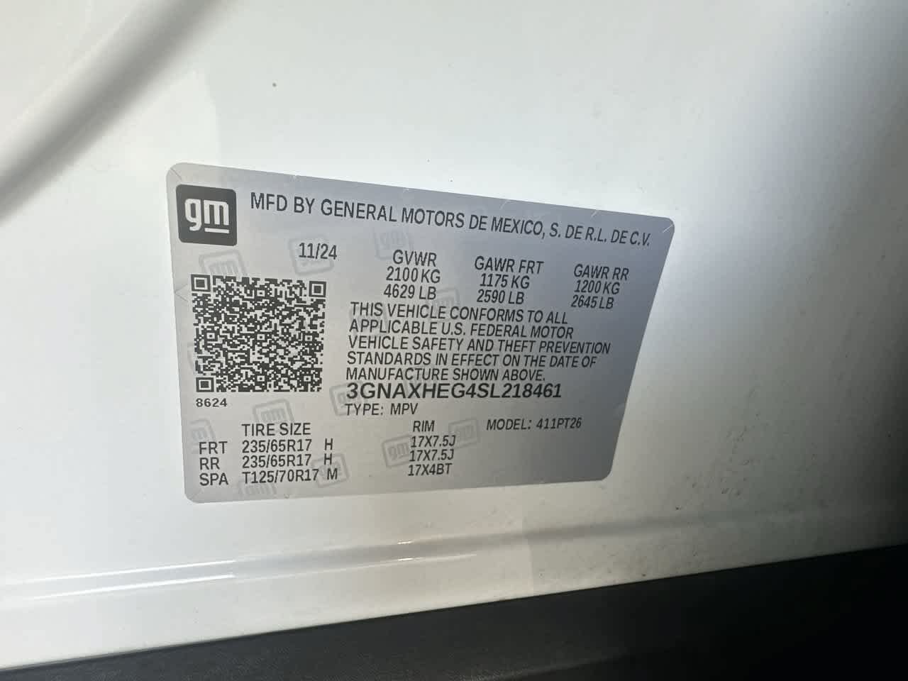 Used 2025 Chevrolet Equinox LT w/ Convenience Package II FWD image 29