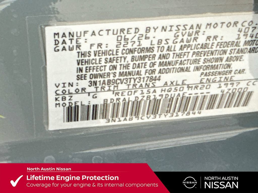 New 2026 Nissan Sentra SV w/ SV Convenience Package FWD image 39