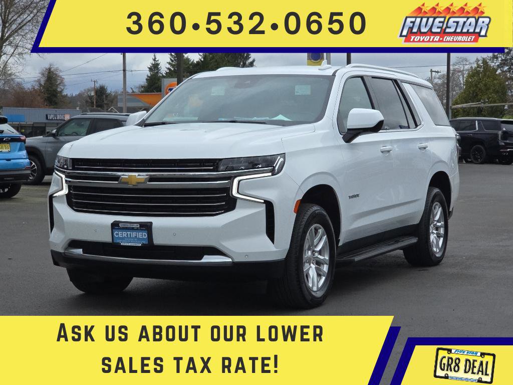 Certified 2024 Chevrolet Tahoe LT