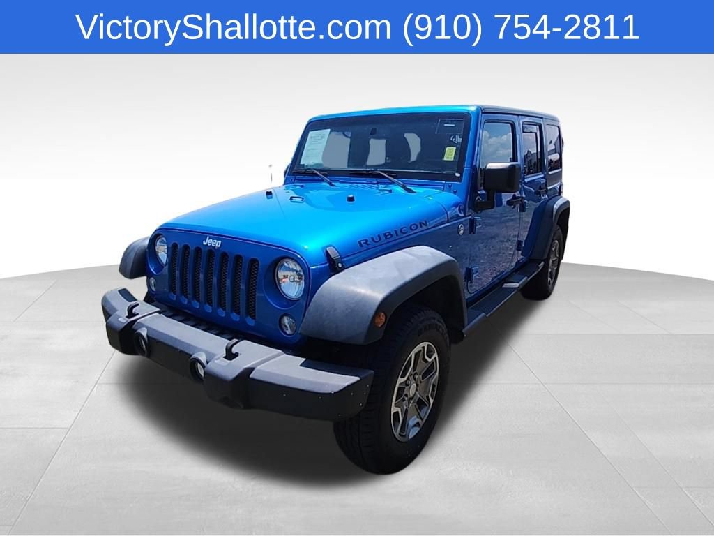 Used 2015 Jeep Wrangler Unlimited Rubicon w/ Max Tow Package AWD/4WD image 16