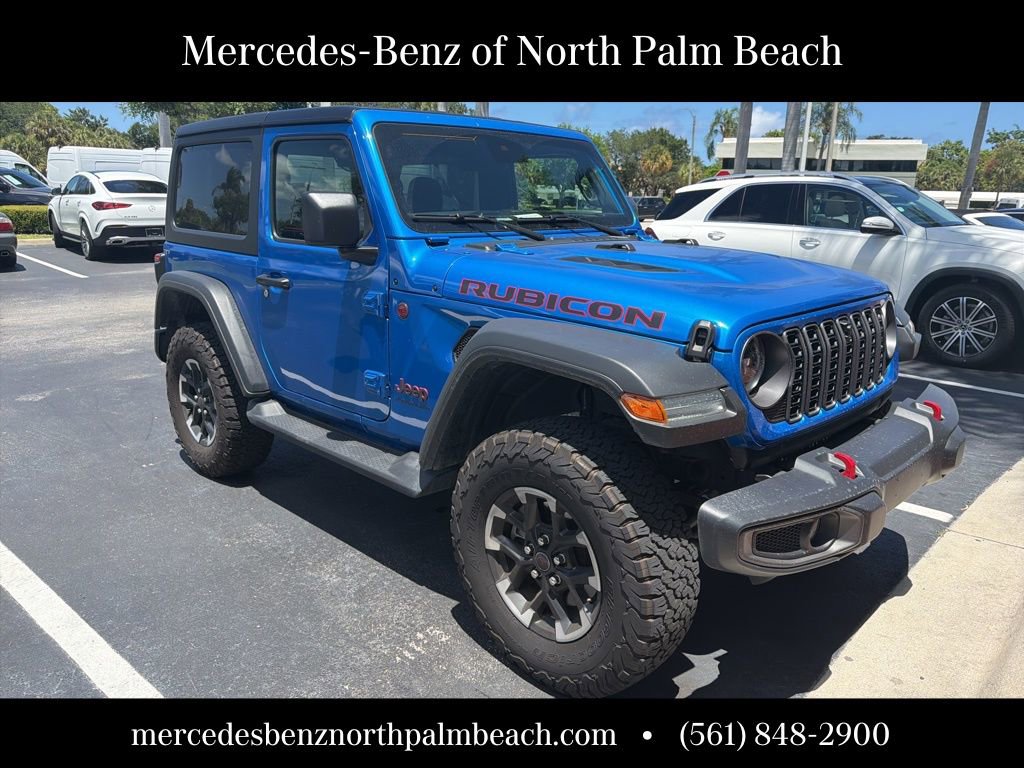 Used 2024 Jeep Wrangler Rubicon w/ Technology Group AWD/4WD image 3