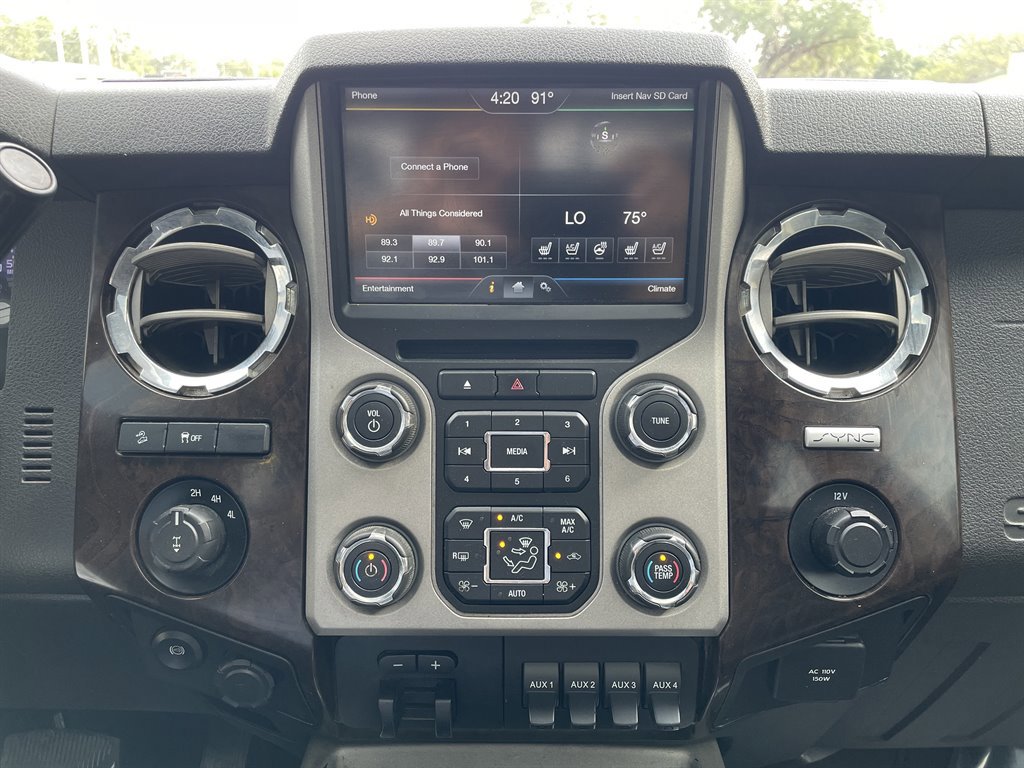 Used 2016 Ford F350 Platinum w/ FX4 Off-Road Package AWD/4WD image 30