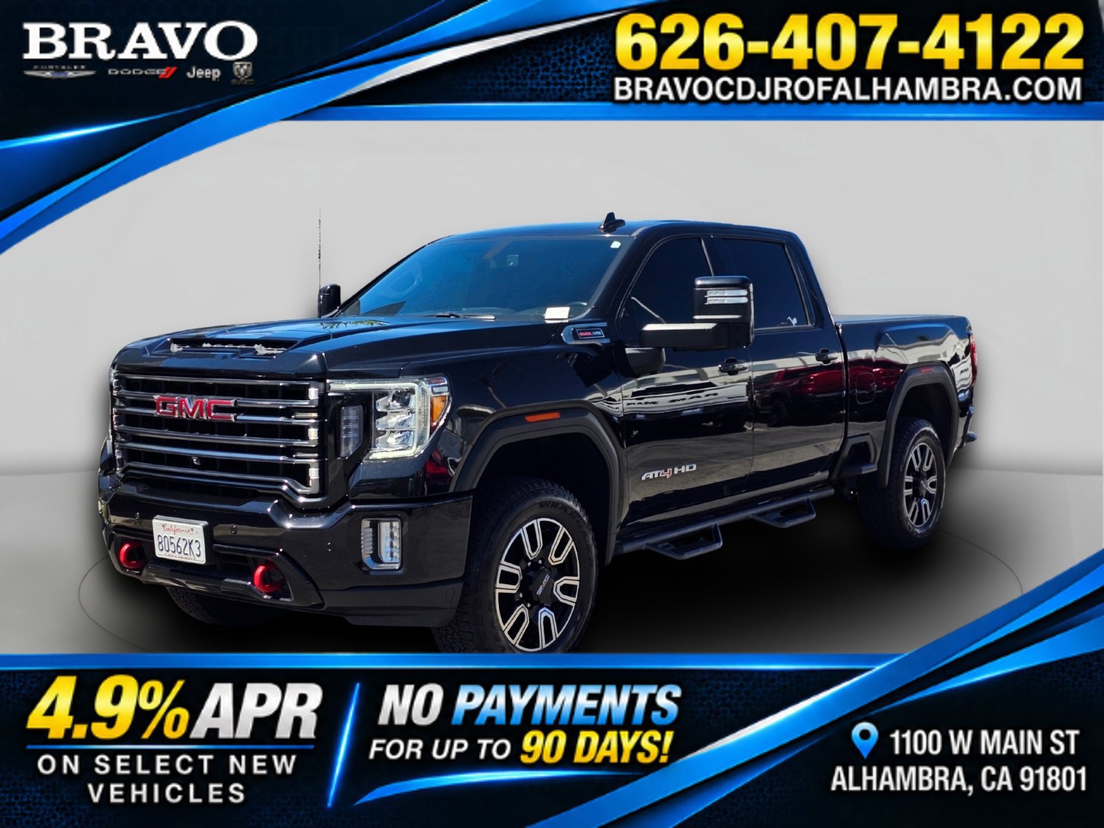 Used 2022 GMC Sierra 2500 AT4 w/ AT4 Preferred Package AWD/4WD image 1