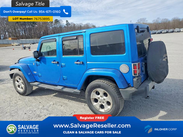 Used 2015 Jeep Wrangler Unlimited Sahara image 3