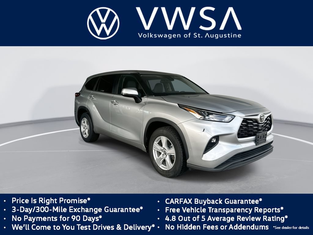 Used 2023 Toyota Highlander LE FWD image 1