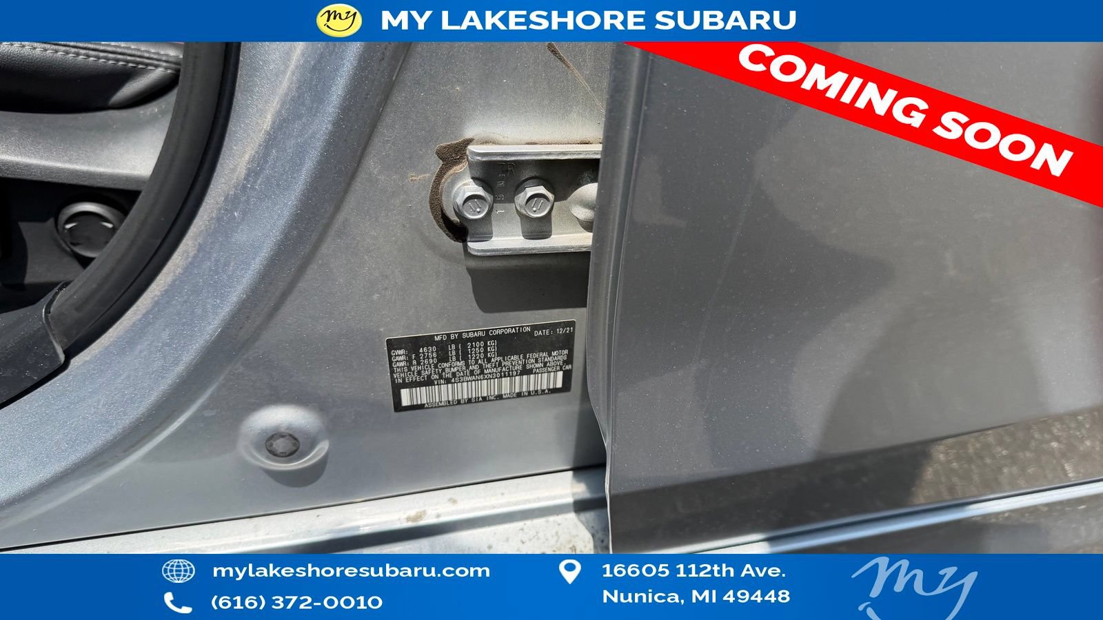 Certified 2022 Subaru Legacy Limited AWD/4WD image 12