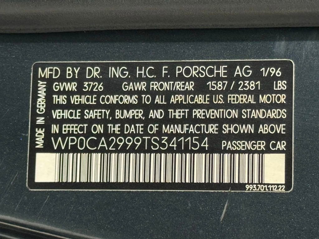 Used 1996 Porsche 911 Cabriolet image 50