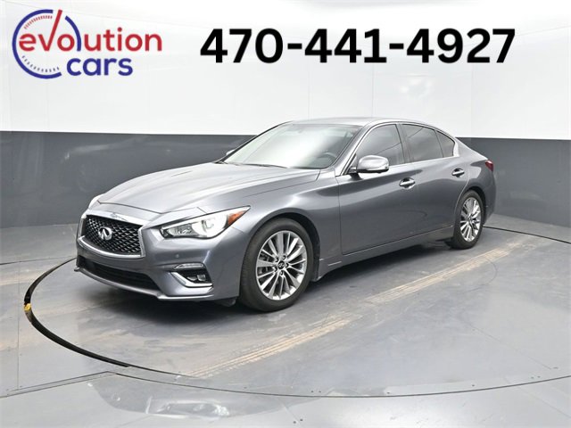 Used 2022 INFINITI Q50 Luxe w/ Cargo Package