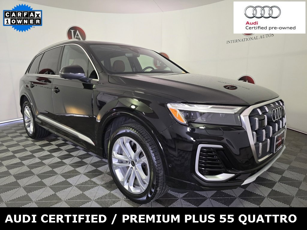 Certified 2025 Audi Q7 3.0T Premium Plus w/ Premium Plus Package