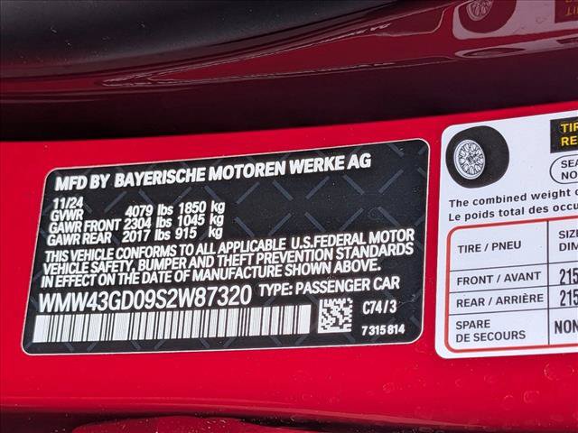 Certified 2025 MINI Cooper 4-Door Hardtop FWD image 25