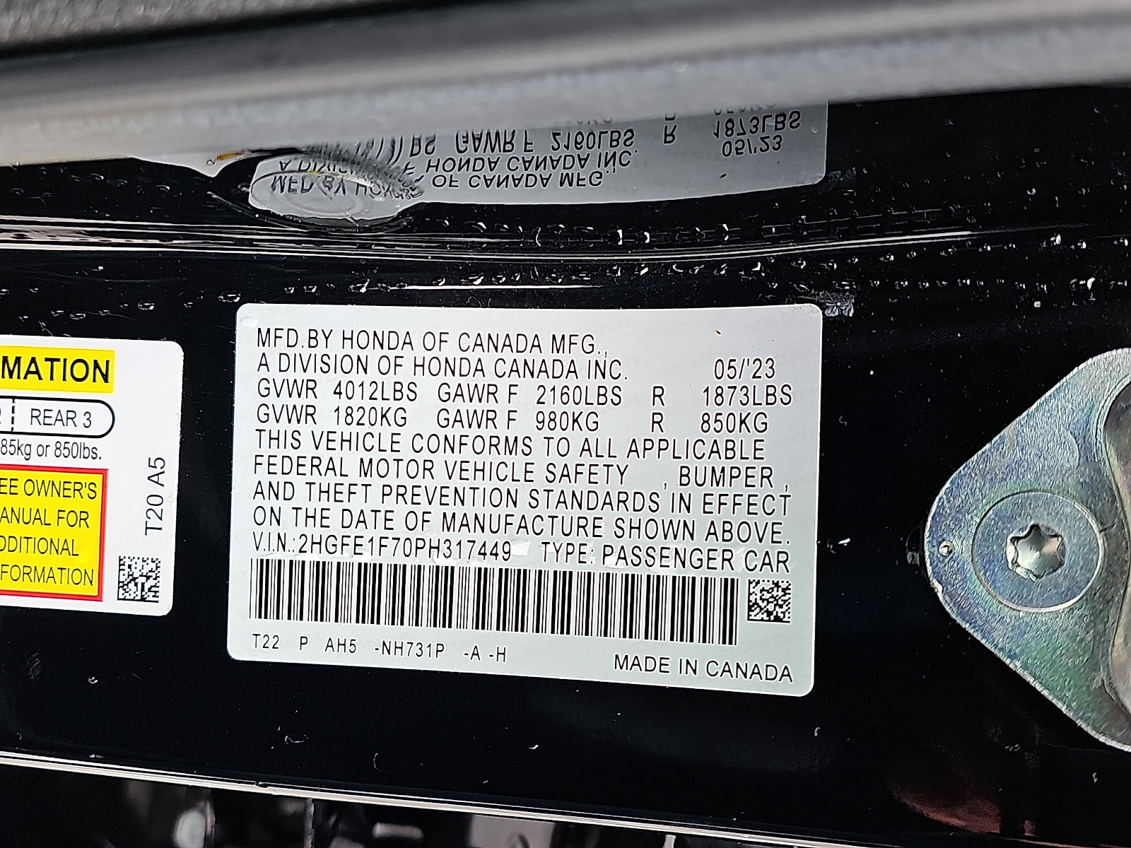 Used 2023 Honda Civic EX image 26