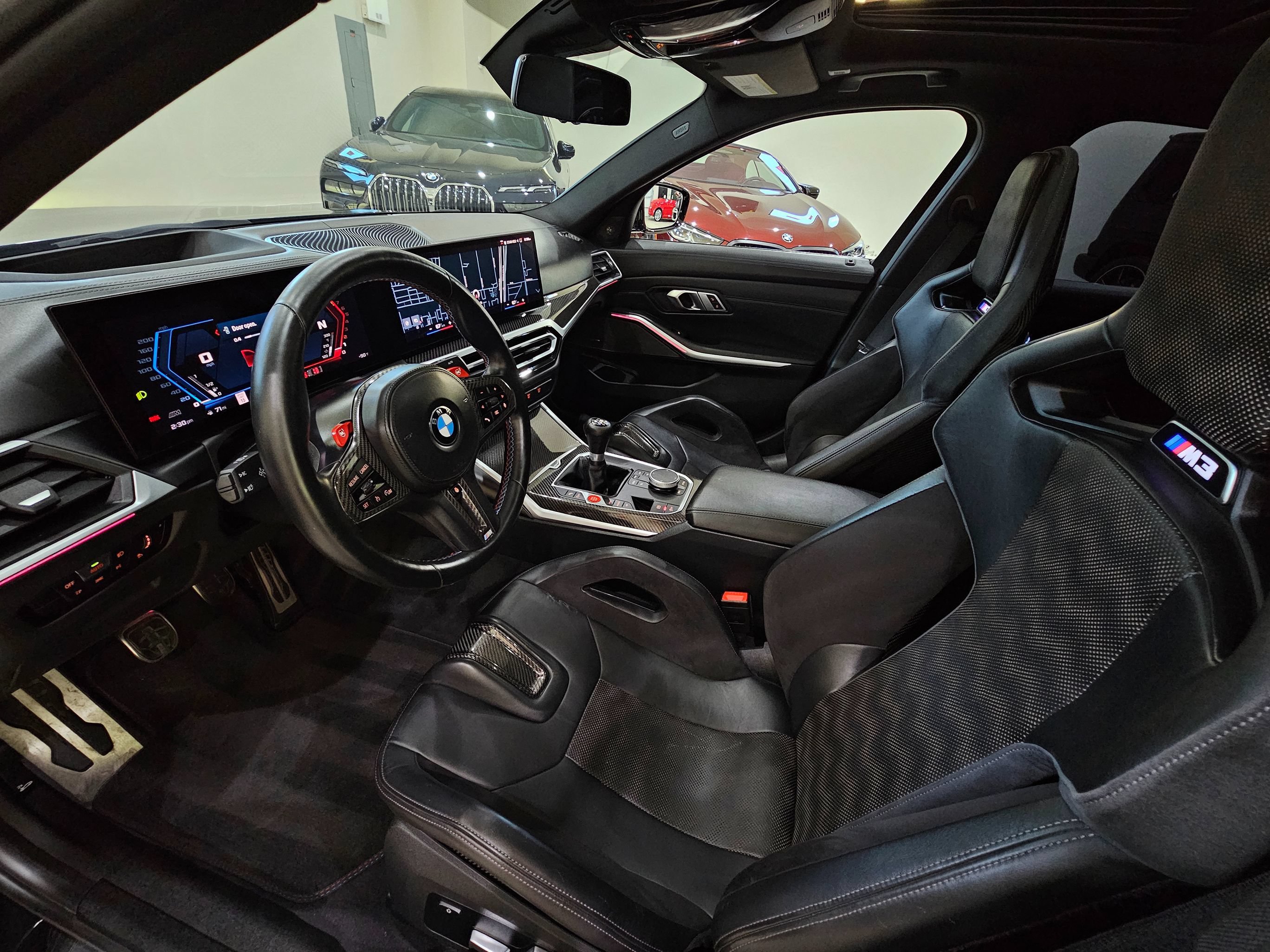 Used 2023 BMW M3 w/ Executive Package RWD image 53