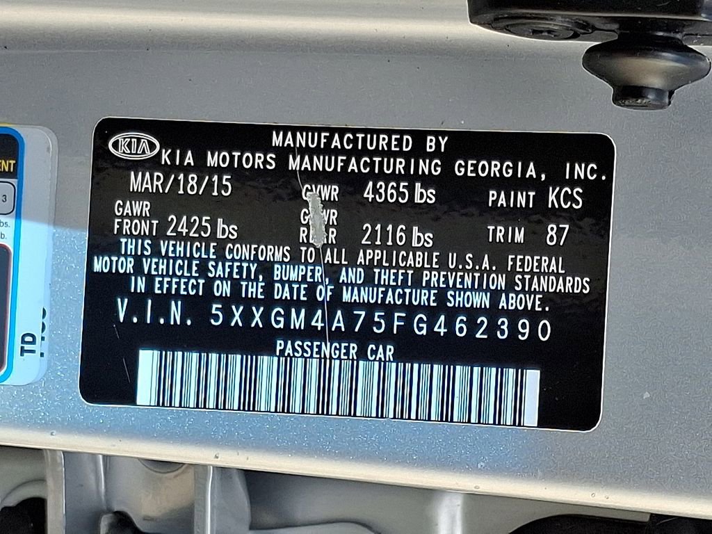 Used 2015 Kia Optima LX image 26