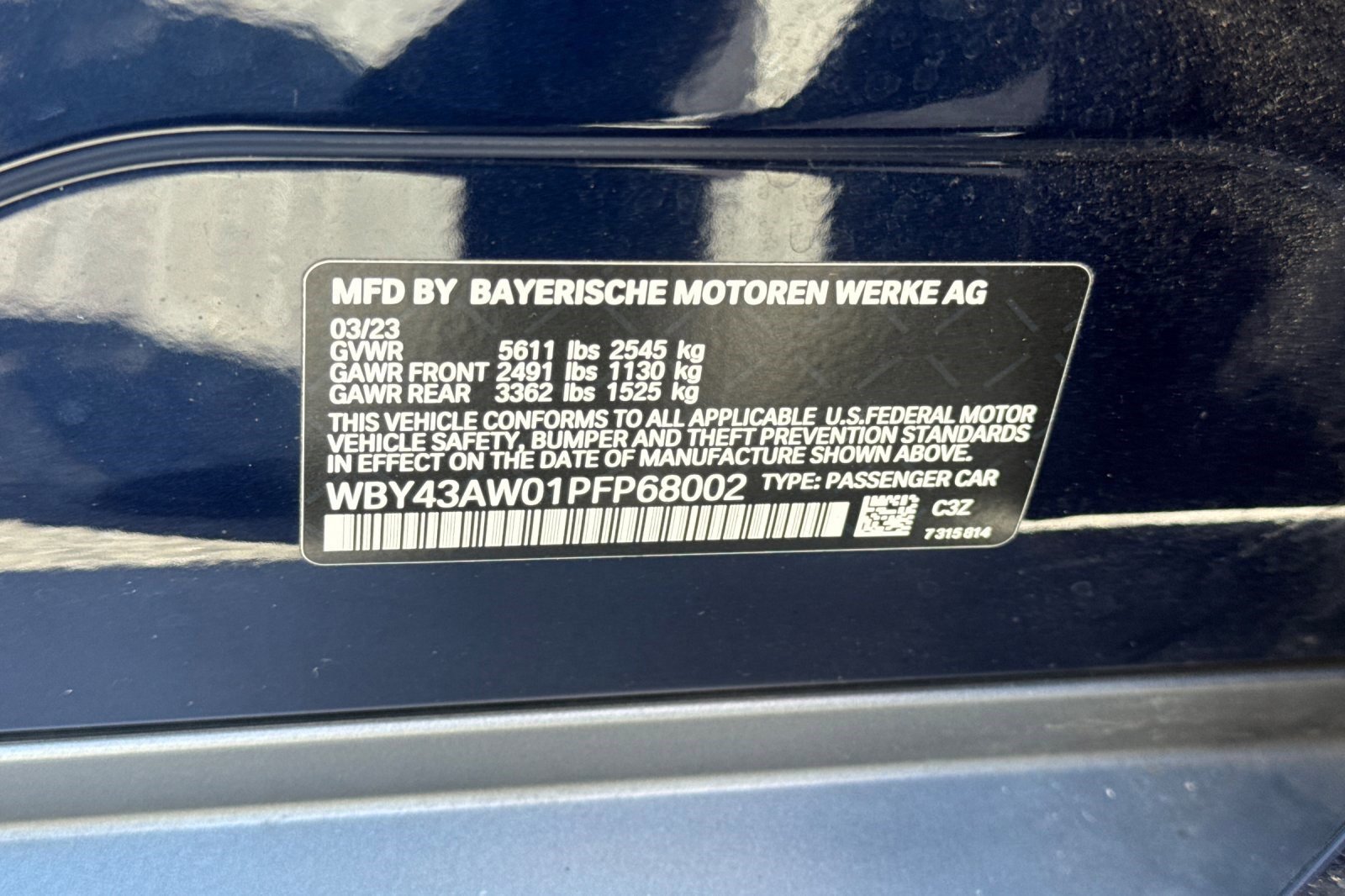 Certified 2023 BMW i4 eDrive35 w/ Premium Package RWD image 20