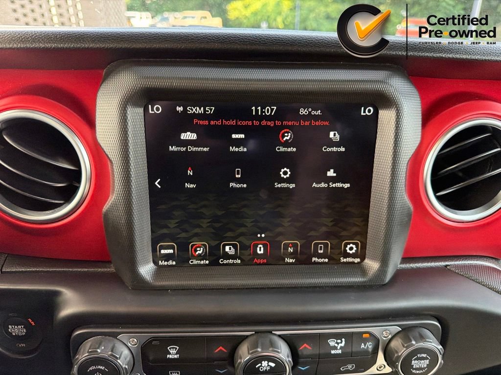 Certified 2021 Jeep Gladiator Rubicon AWD/4WD image 93
