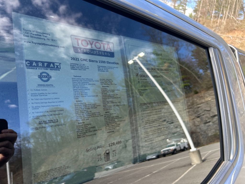 Used 2021 GMC Sierra 1500 Elevation w/ Preferred Package image 50