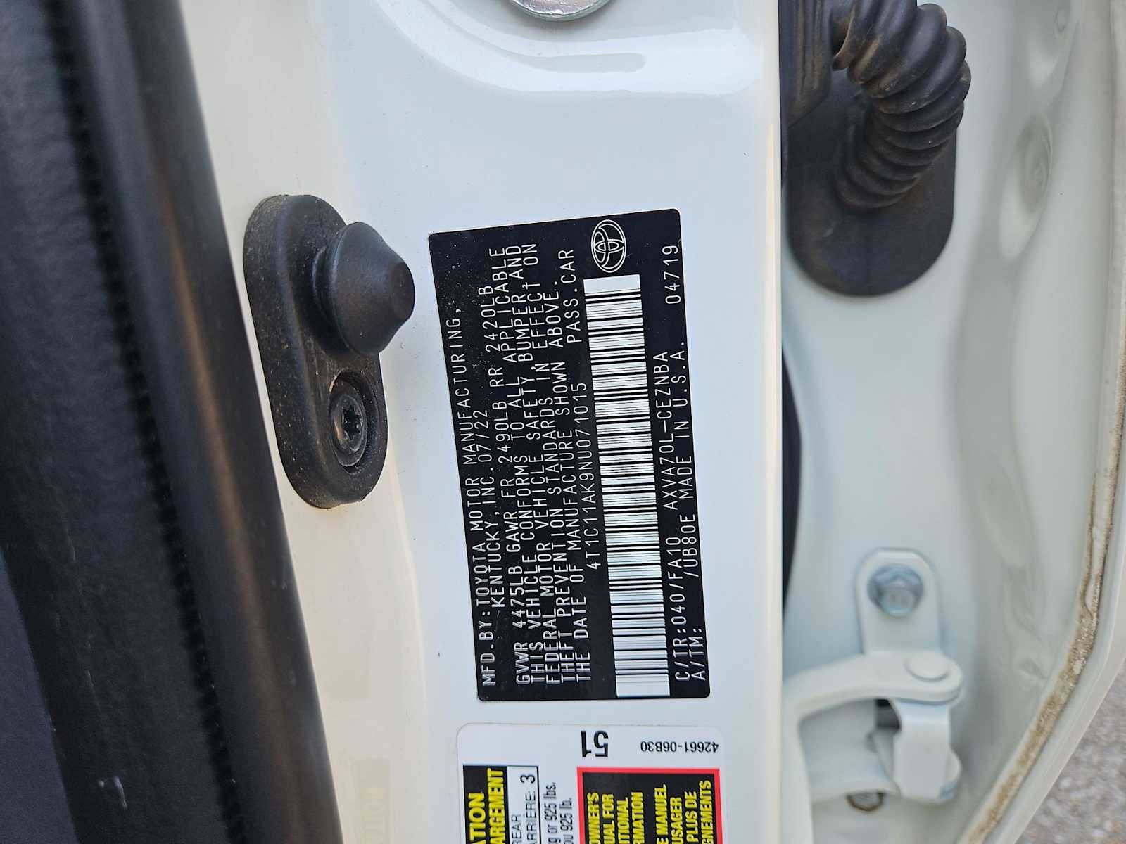 Used 2022 Toyota Camry LE image 35
