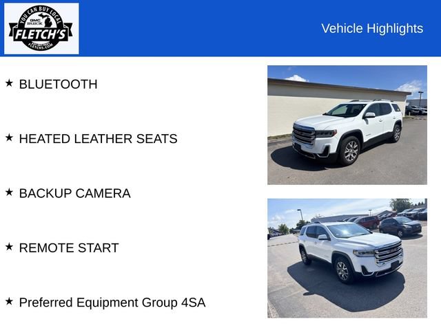 Used 2020 GMC Acadia SLT AWD/4WD image 2