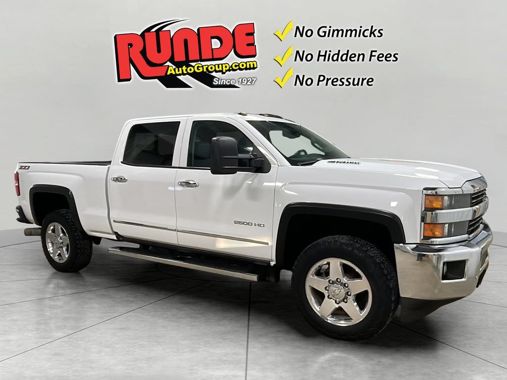 Used 2015 Chevrolet Silverado 2500 LTZ w/ Duramax Plus Package AWD/4WD image 7