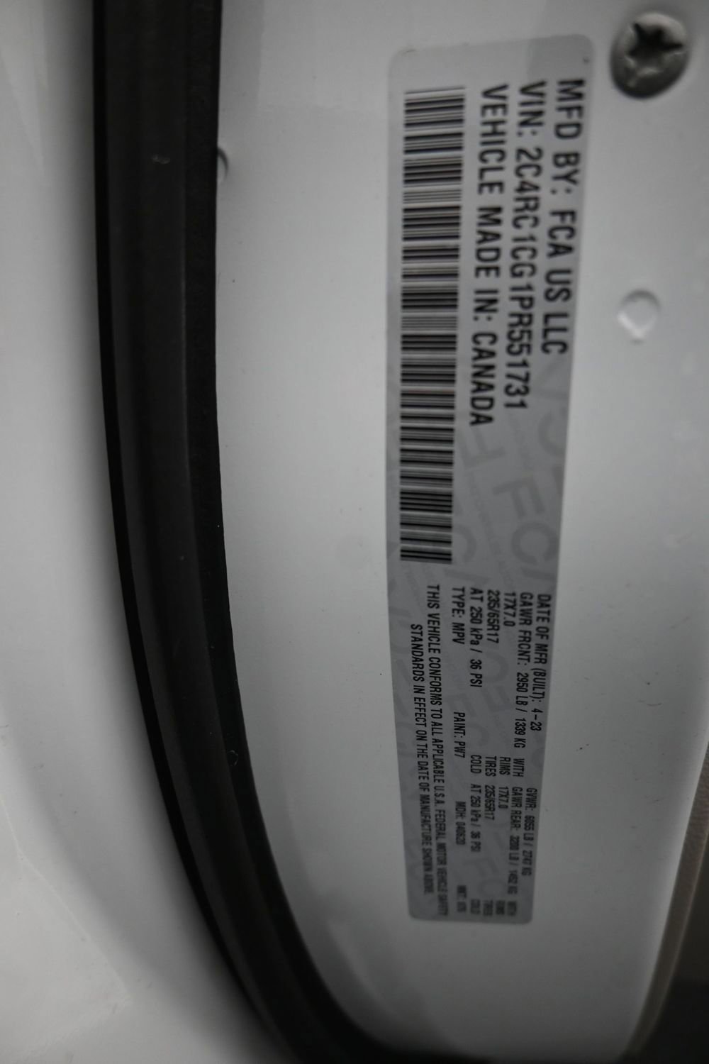 Used 2023 Chrysler Voyager LX image 24