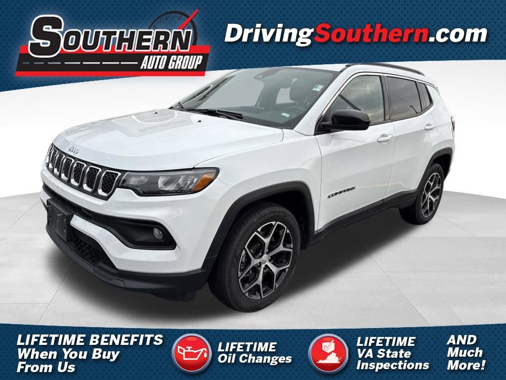 Used 2024 Jeep Compass Latitude AWD/4WD 360° Tour