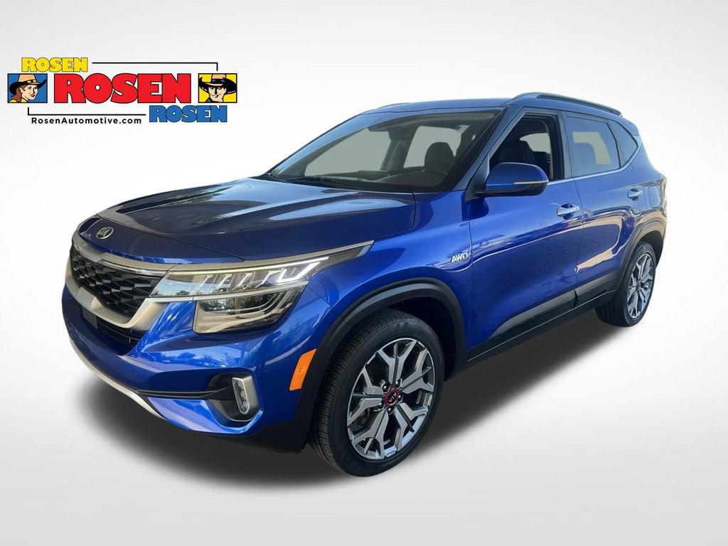 Used 2021 Kia Seltos SX w/ SX Sunroof Package AWD/4WD image 1