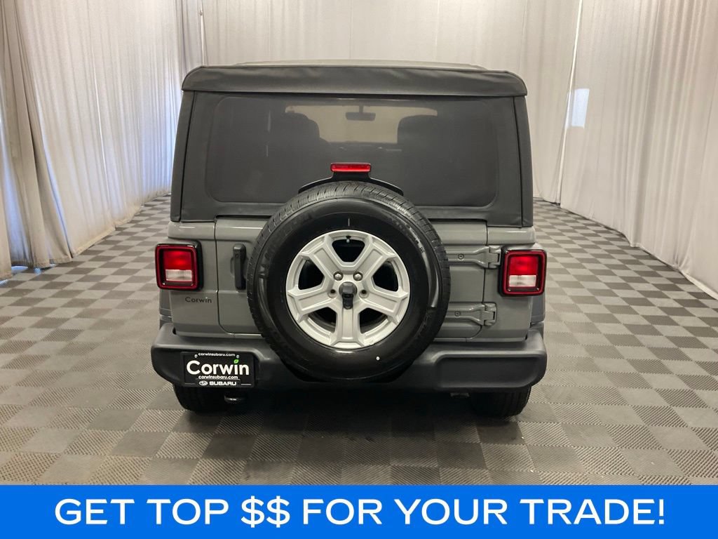 Used 2022 Jeep Wrangler Unlimited Sport AWD/4WD video 3