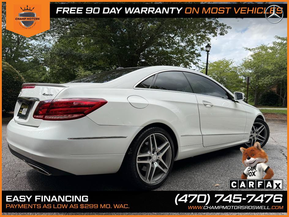 Used 2014 Mercedes-Benz E 350 4MATIC Coupe w/ Premium 1 Package image 9
