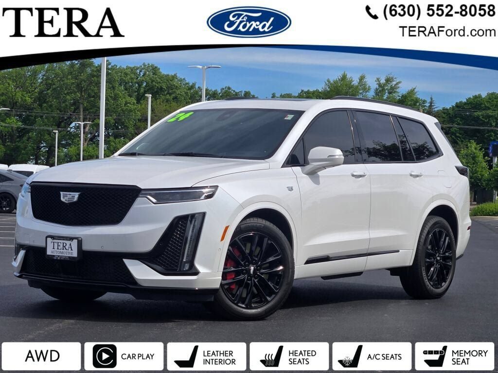 Used 2024 Cadillac XT6 Sport w/ LPO, Onyx Lite Package AWD/4WD image 1