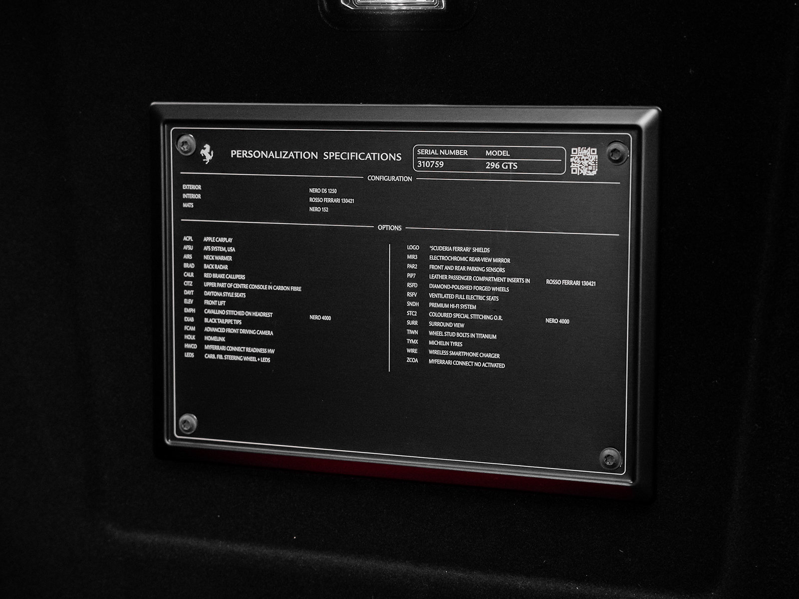 Used 2024 Ferrari 296 GTS RWD image 58