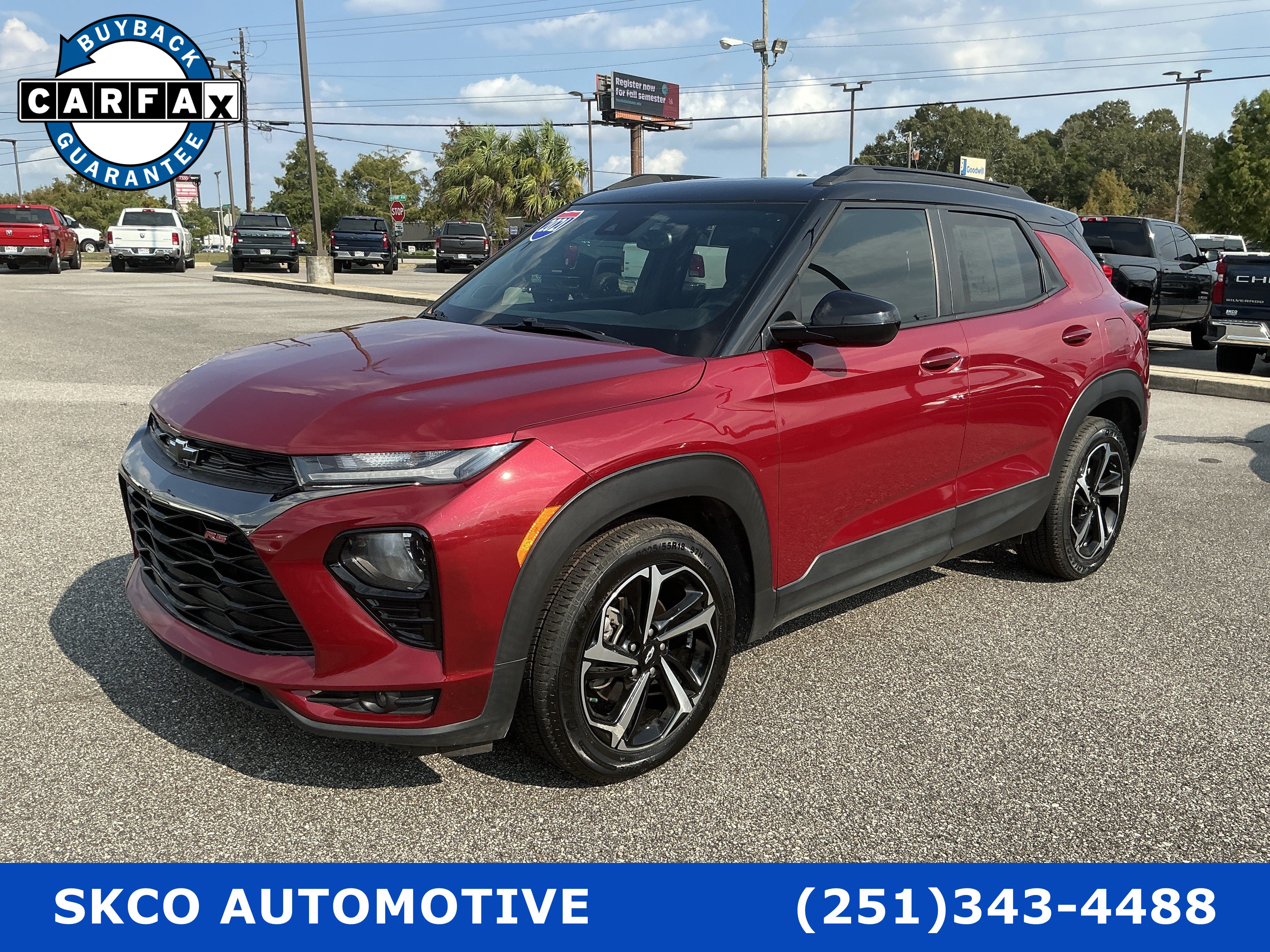 Used 2021 Chevrolet TrailBlazer RS w/ Convenience Package