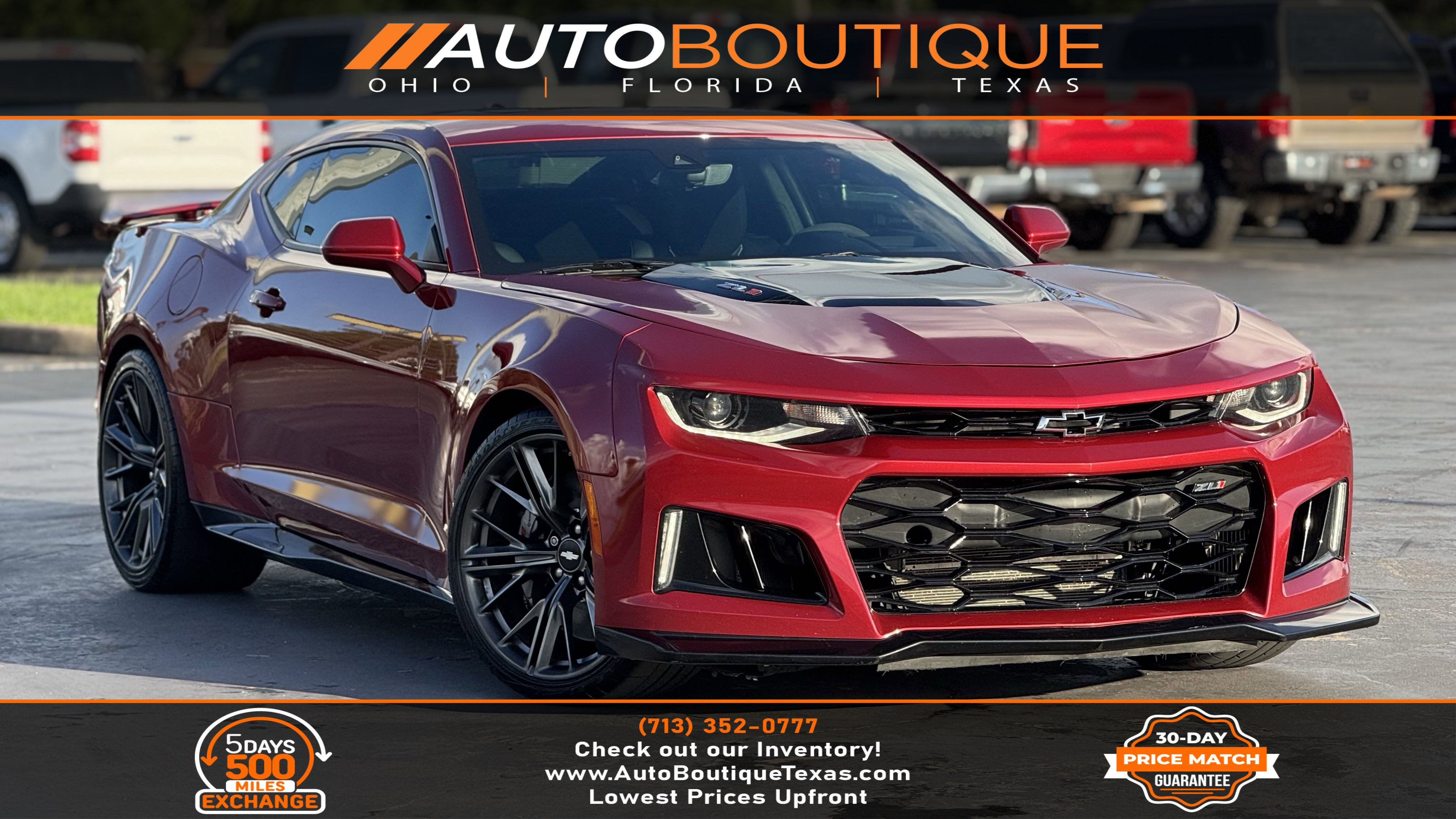 Used 2019 Chevrolet Camaro ZL1