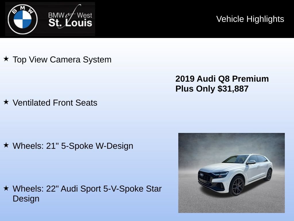 Used 2019 Audi Q8 Premium Plus w/ Premium Plus AWD/4WD image 31