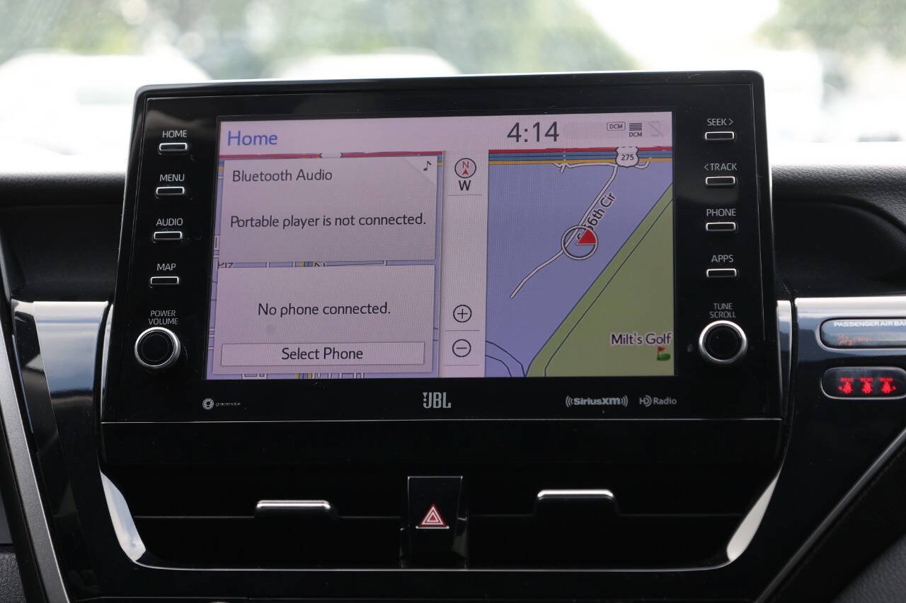 Used 2022 Toyota Camry XSE w/ Navigation Package FWD image 20