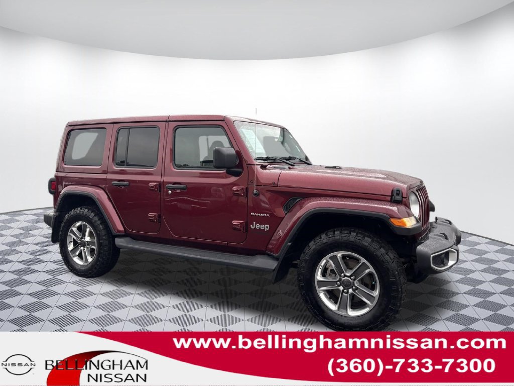 Used 2021 Jeep Wrangler Unlimited Sahara w/ Uconnect 4C Nav & Sound Group