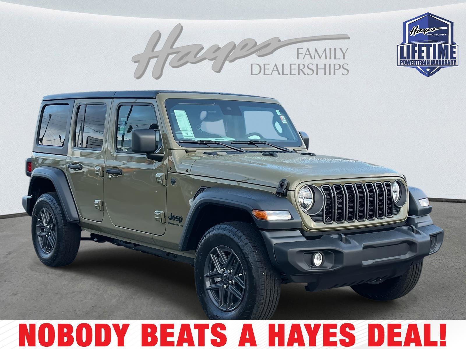 New 2025 Jeep Wrangler Sport S
