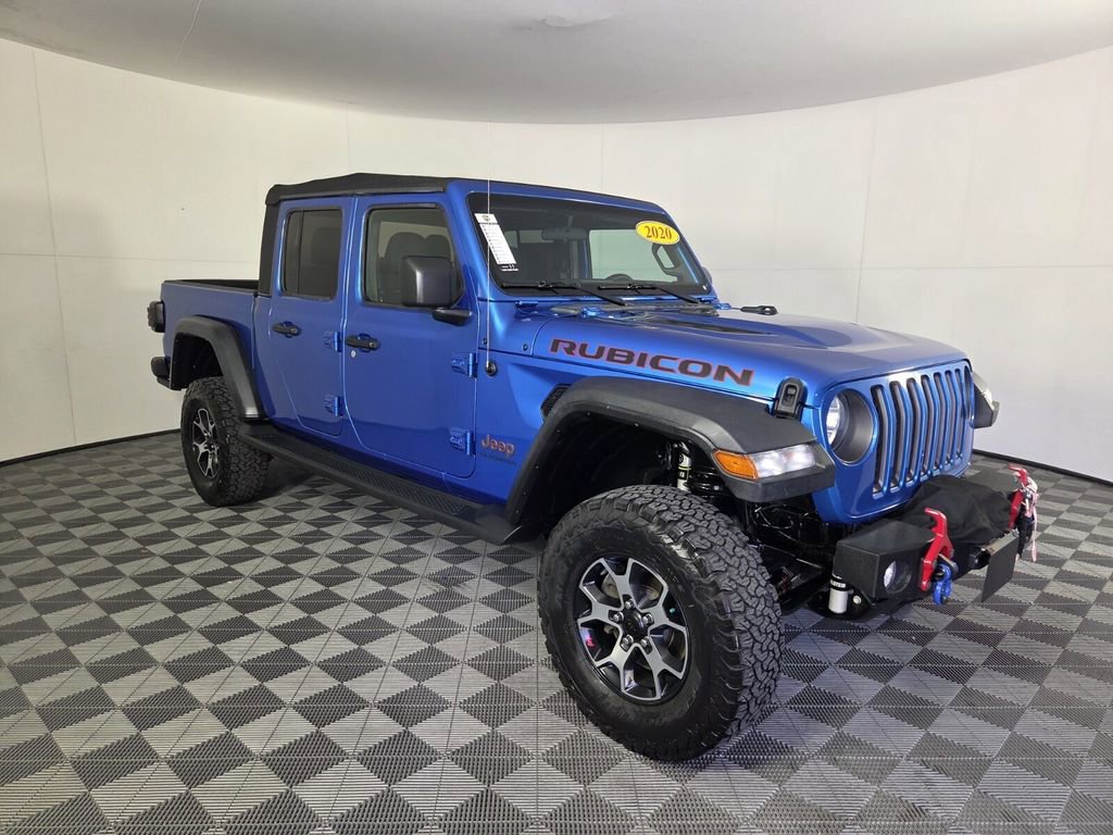 Certified 2020 Jeep Gladiator Rubicon w/ Trailer Tow Package AWD/4WD image 2