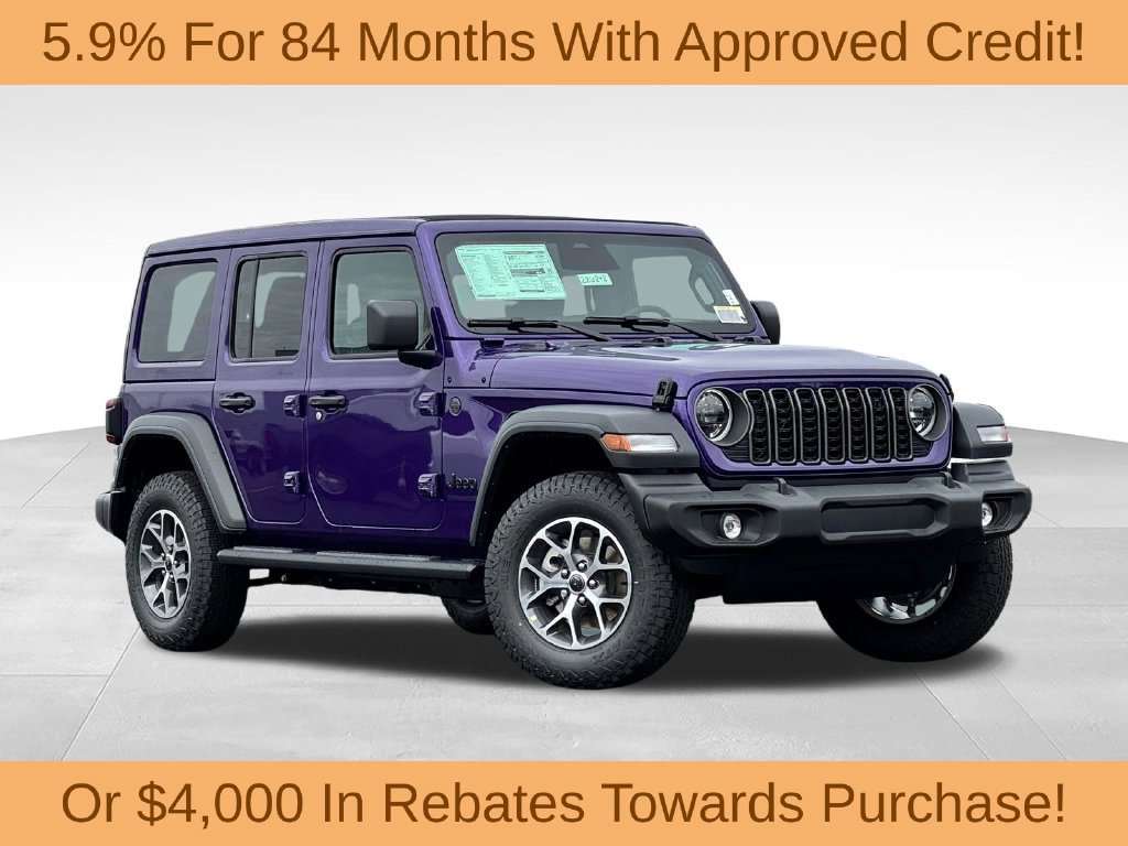 New 2026 Jeep Wrangler Unlimited Sport AWD/4WD 360° Tour