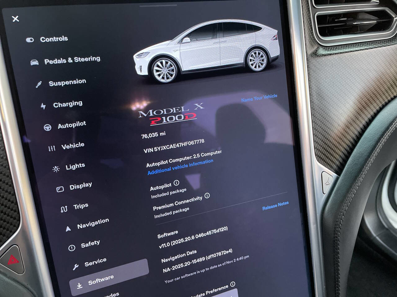 Used 2017 Tesla Model X P100D image 74