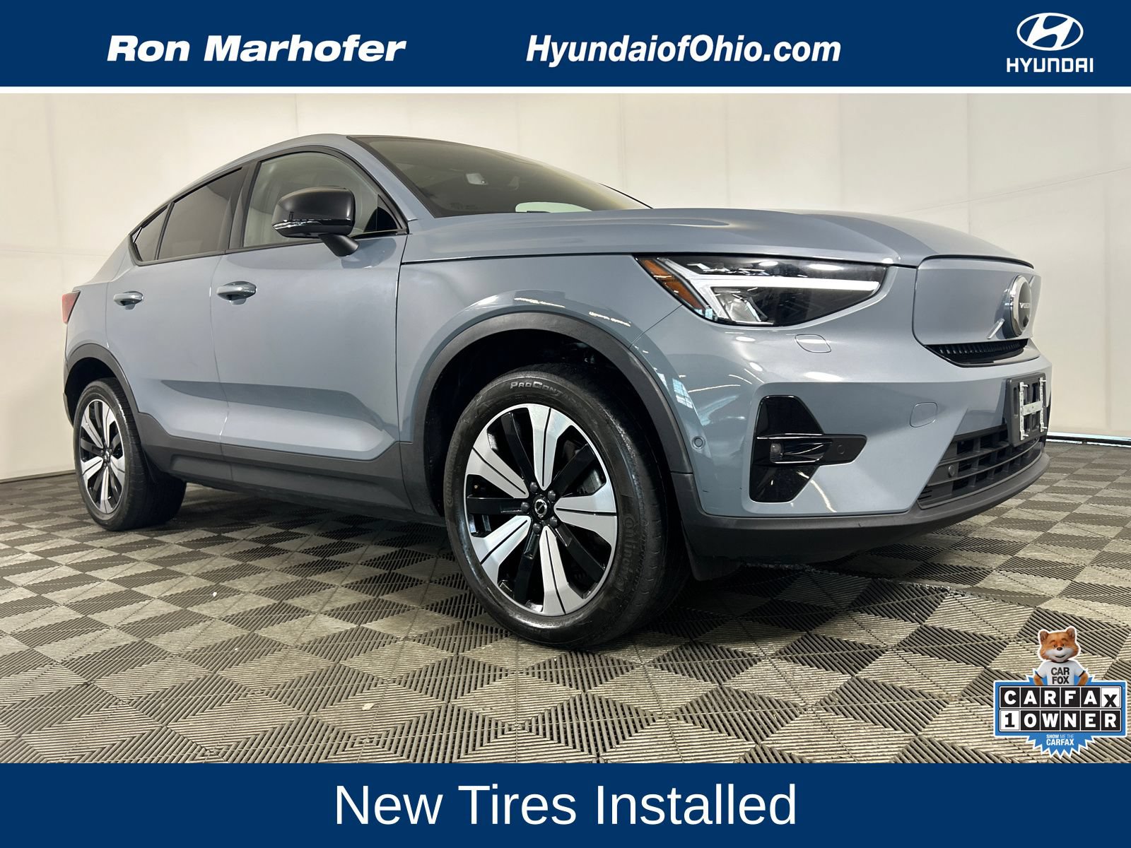 Used 2023 Volvo C40 P8 Recharge Plus AWD/4WD image 1