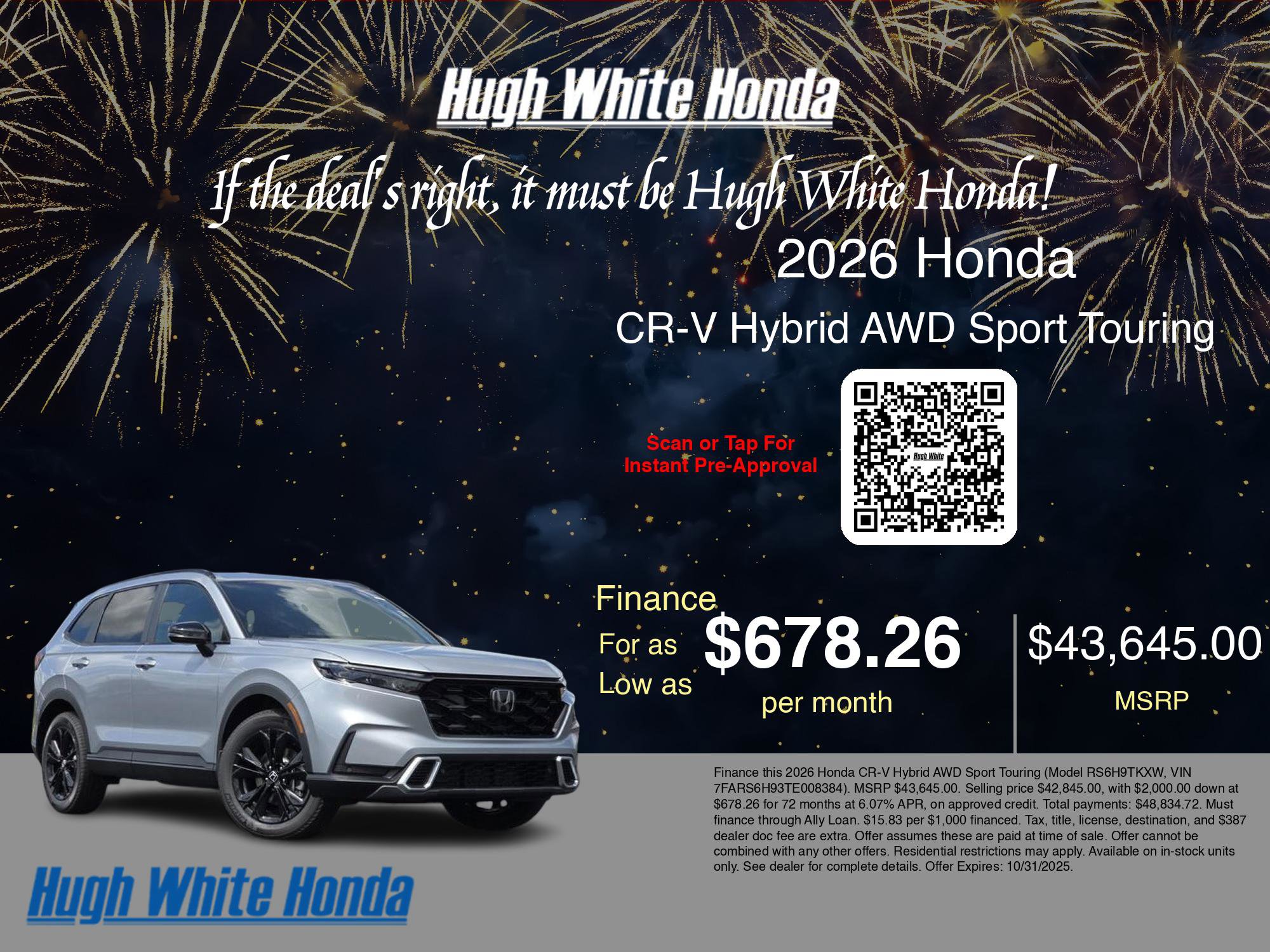 New 2026 Honda CR-V Sport Touring image 7