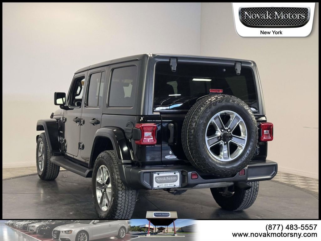 Used 2020 Jeep Wrangler Unlimited Sahara AWD/4WD image 8