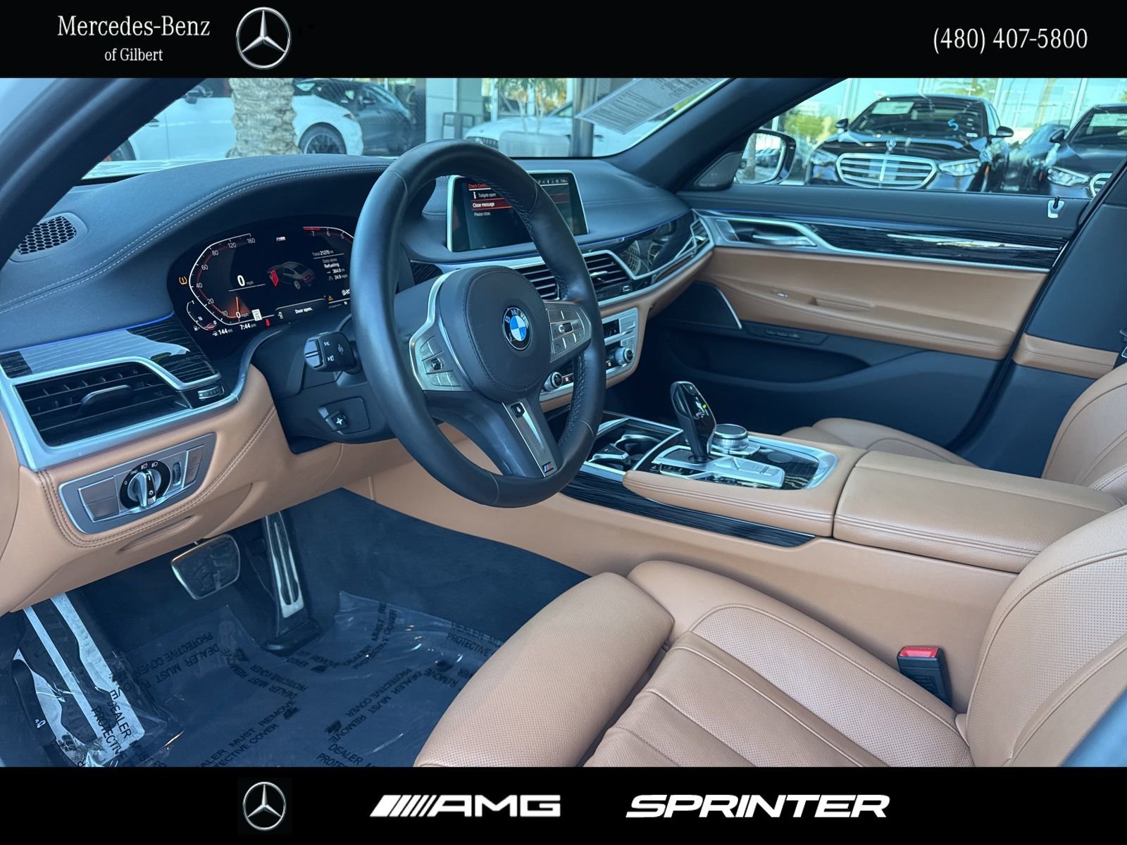 Used 2022 BMW 740i w/ M Sport Package RWD image 11