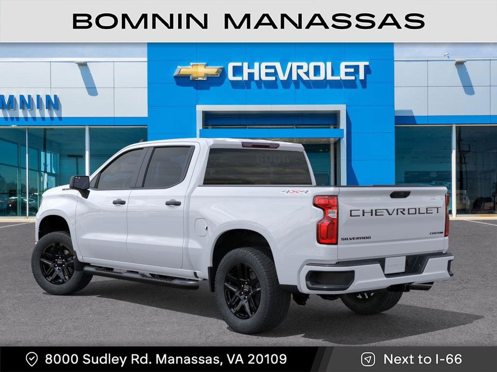 New 2026 Chevrolet Silverado 1500 Custom w/ Turbomax Blackout Package image 3