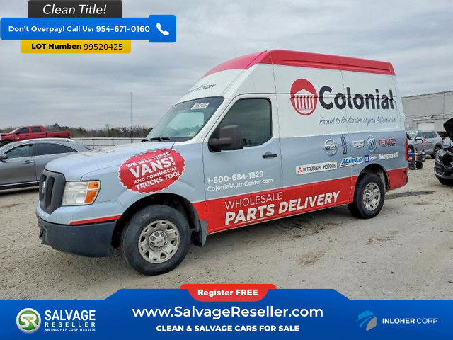 Used 2017 Nissan NV 2500 SV image 1