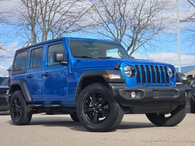 Used 2021 Jeep Wrangler Unlimited Sport image 2