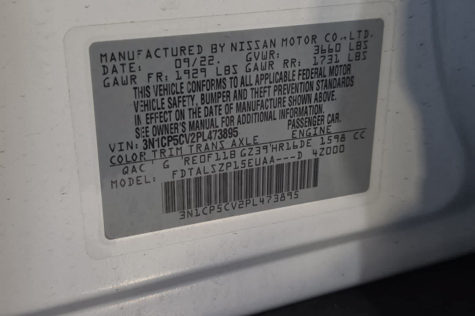 Used 2023 Nissan Kicks SV FWD image 25