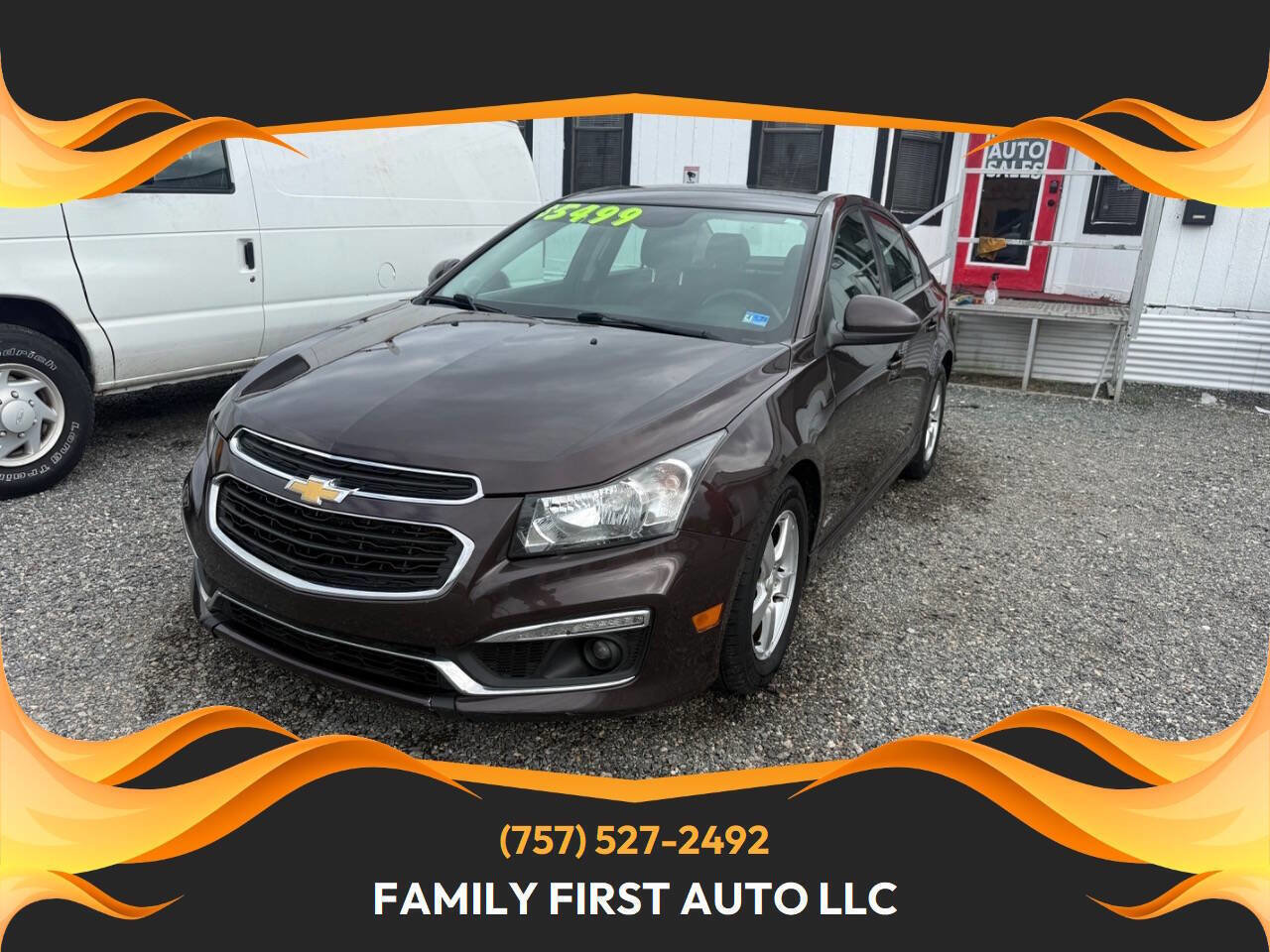 Used 2015 Chevrolet Cruze LT w/ RS Package FWD image 1