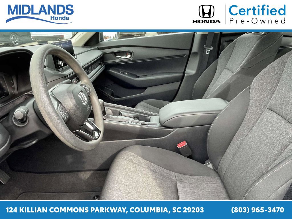 Certified 2025 Honda Accord LX image 13